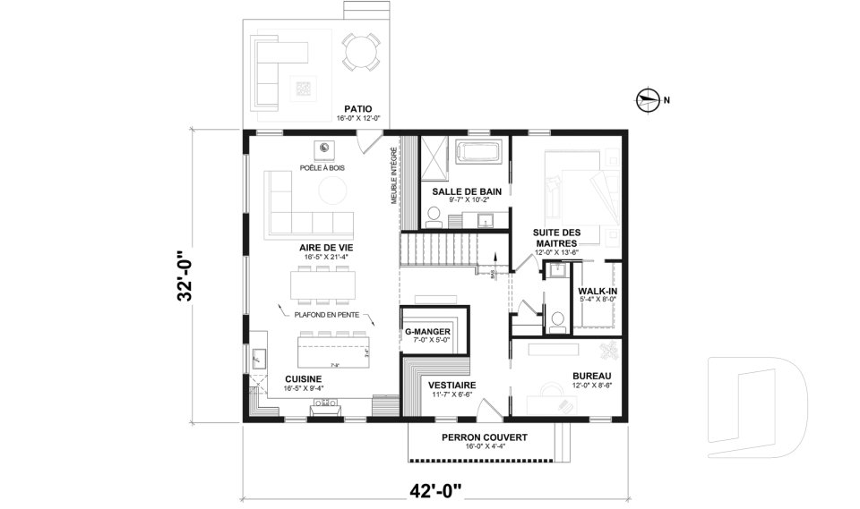 Rez-de-chaussée -  - Promenade