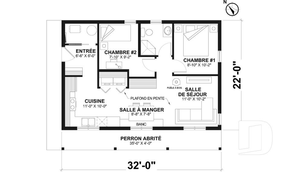 Rez-de-chaussée -  - Le Relais - Éco