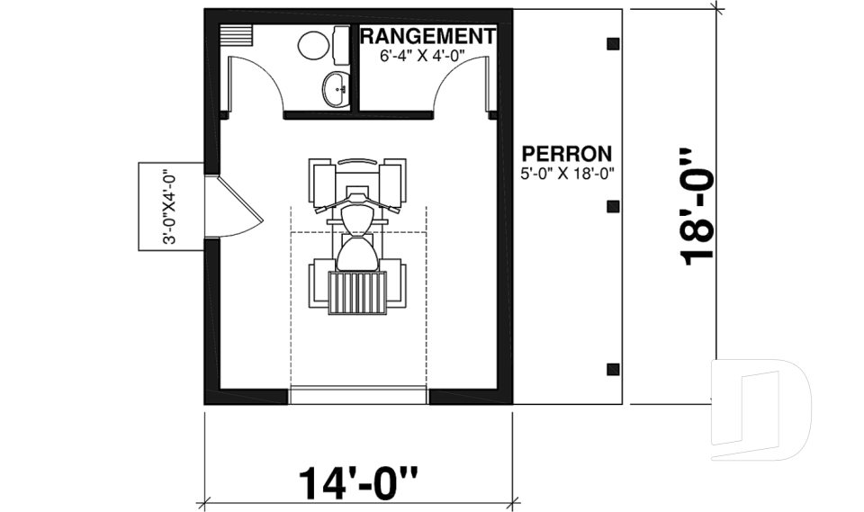 Rez-de-chaussée -  - Acacia