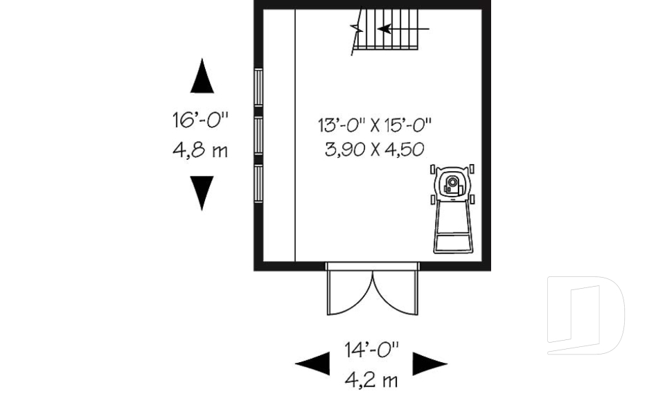 Rez-de-chaussée -  - La Grange