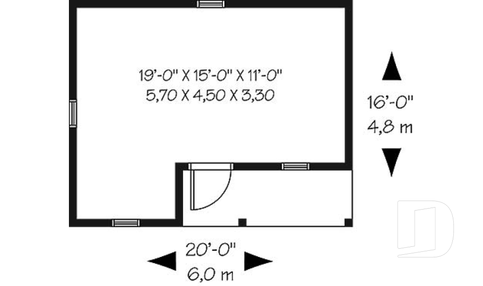 Rez-de-chaussée -  - Gabinelle 2