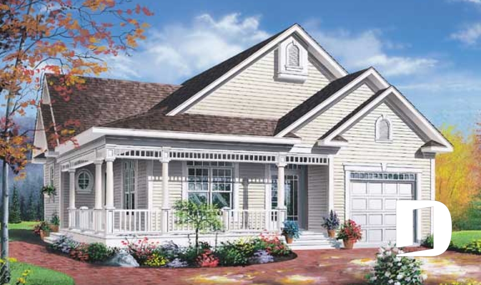 Vue avant - MODÈLE DE BASE -  - Charlonnais