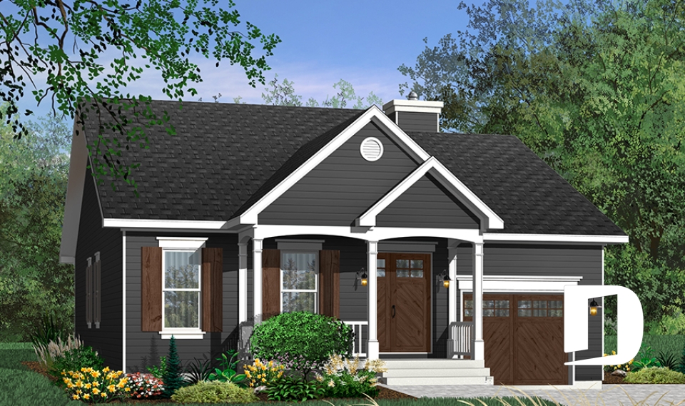 Version couleur no. 2 - Vue avant -  - Hazelwood